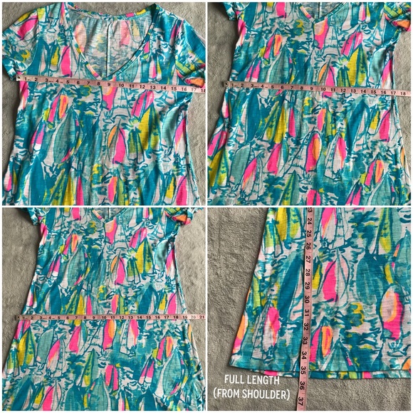 Lilly Pulitzer Jessica Knit Dress Beach & Bae Boat - Picture 11 of 11